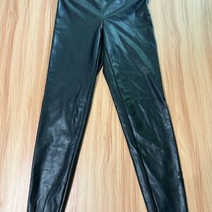 🖤Laundry By Shelli Segal Los Angeles Black Faux Leather Pants Women’s XS🖤